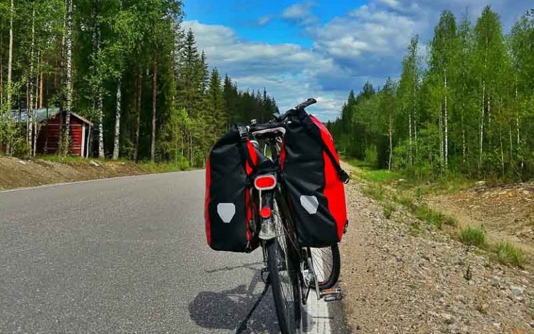 How to Cycle the Eurovelo 13 Alone Across Finland!