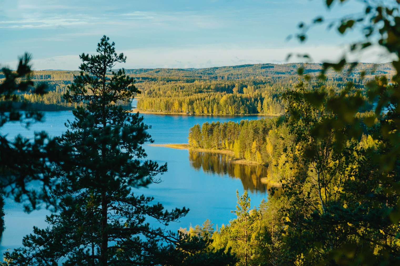 Näkymät Neitvuorelta.