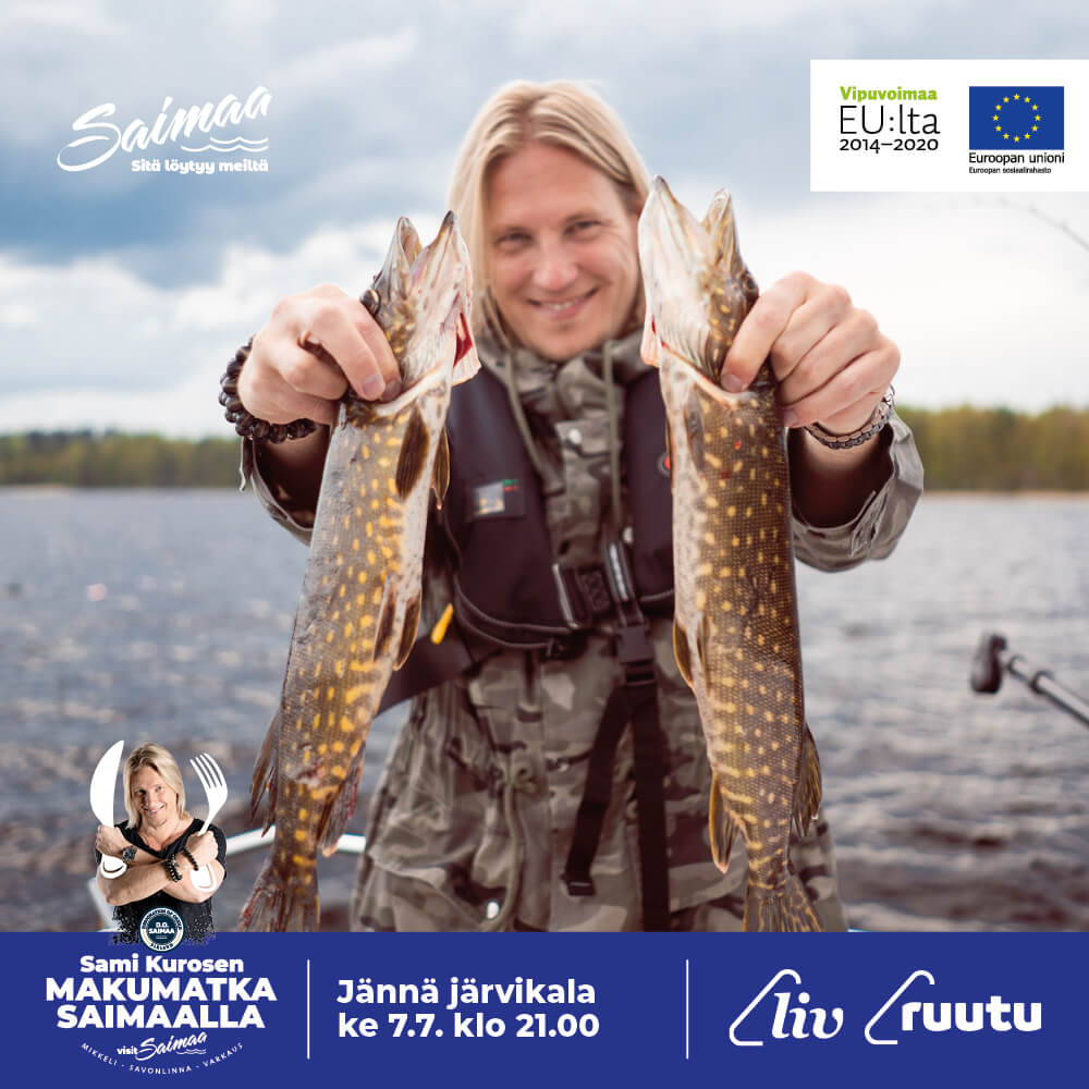 Sami Kuronen ja jännä järvikala.